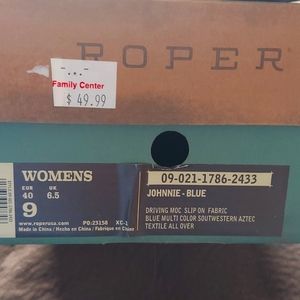 Roper brand aztec shoes